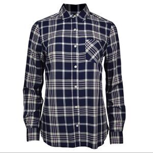 NWT Banana RepublicClassic Fit Plaid Button Down
